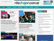 Tablet Screenshot of ntschajari.com.ar